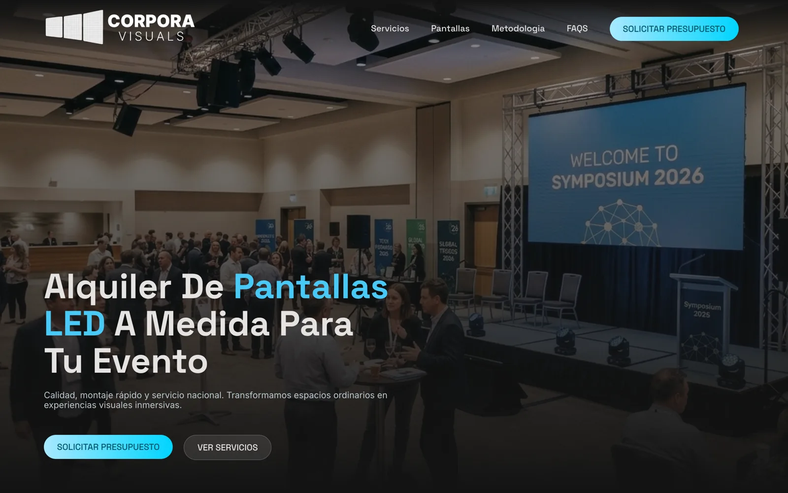 Un agente de IA que presupuesta alquileres de pantallas LED